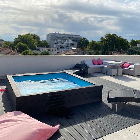 Appartement Rooftop avec piscine Avignon Extérieur photo